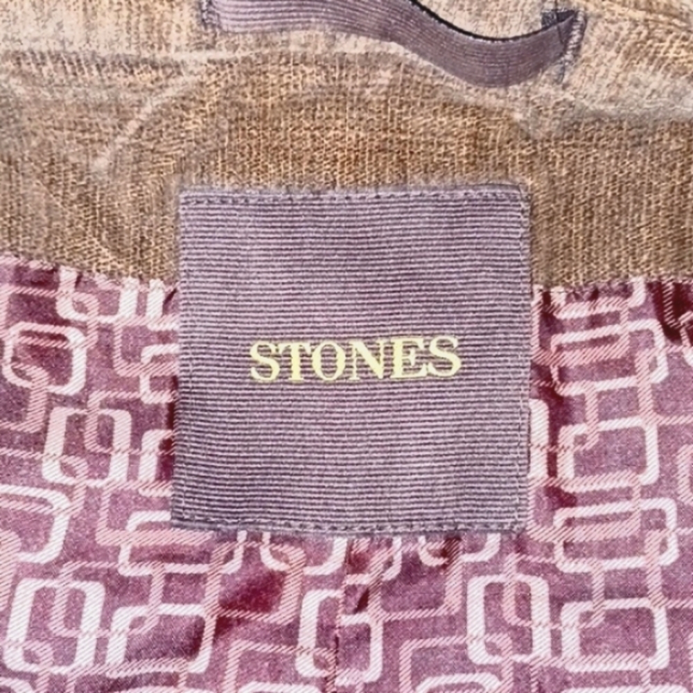 STONES Brown Corduroy Fitted Blazer, 42L - UK Style 🇬🇧 - Picture 3 of 13